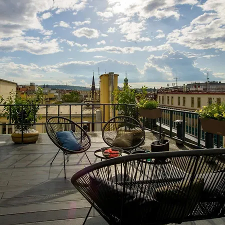 Hotel Rooftop Planet Praga