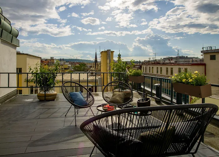 Hotel Rooftop Planet Praga