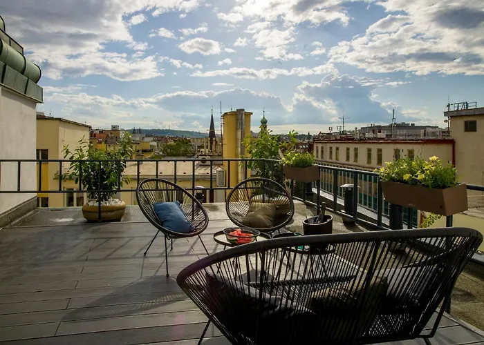 Hotel Rooftop Planet Praga